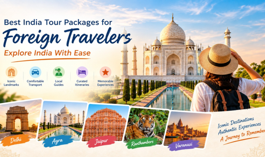 Best India Tour Packages for Foreign Travelers: Explore India With Ease